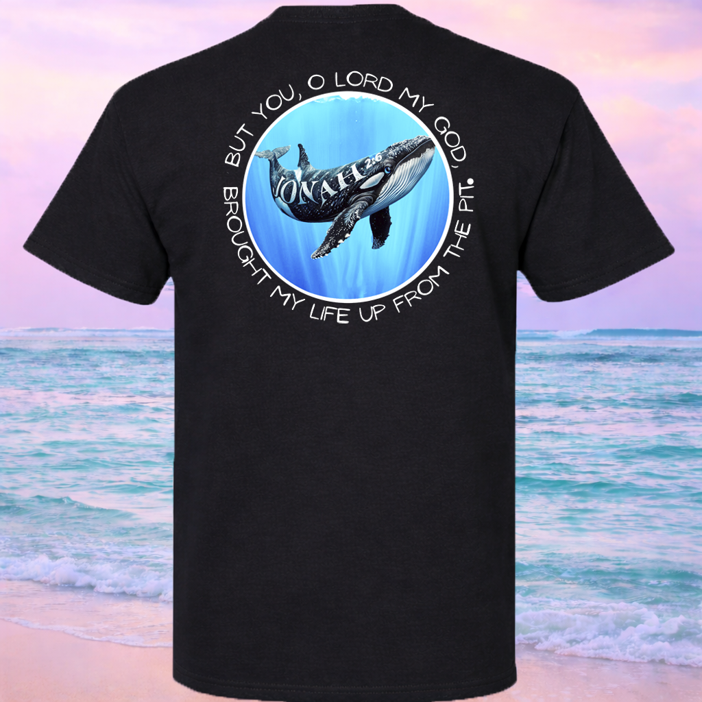 (14) Seek Truth Jonah 2:6 Christian T-Shirt Comfort Colors Short Sleeve Tee