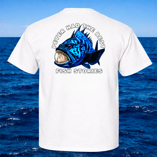 Peter Had the Best Fish Stories Christian Fishing Tee – Matthew 17:24–27
