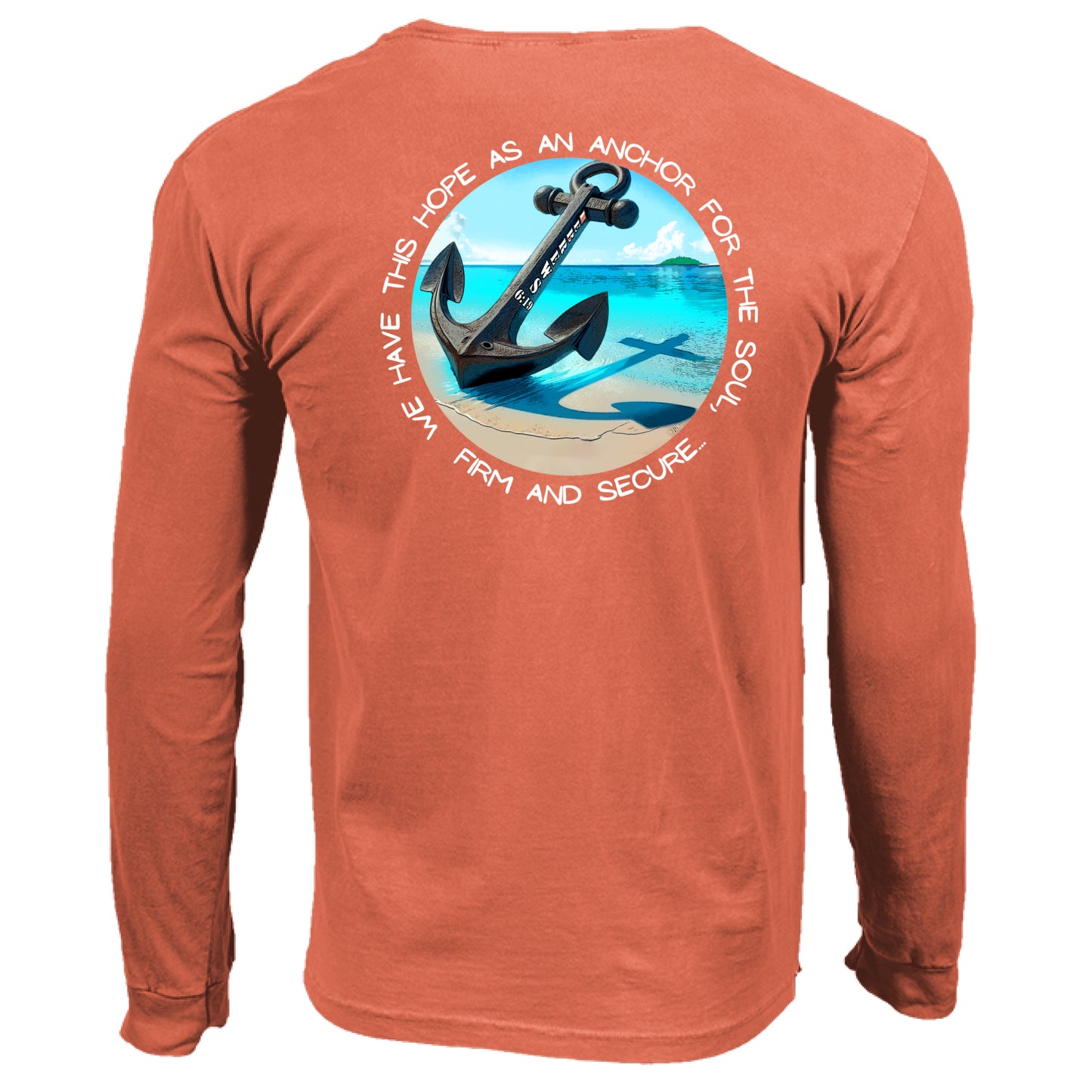 NEON RED ORANGE - BACK