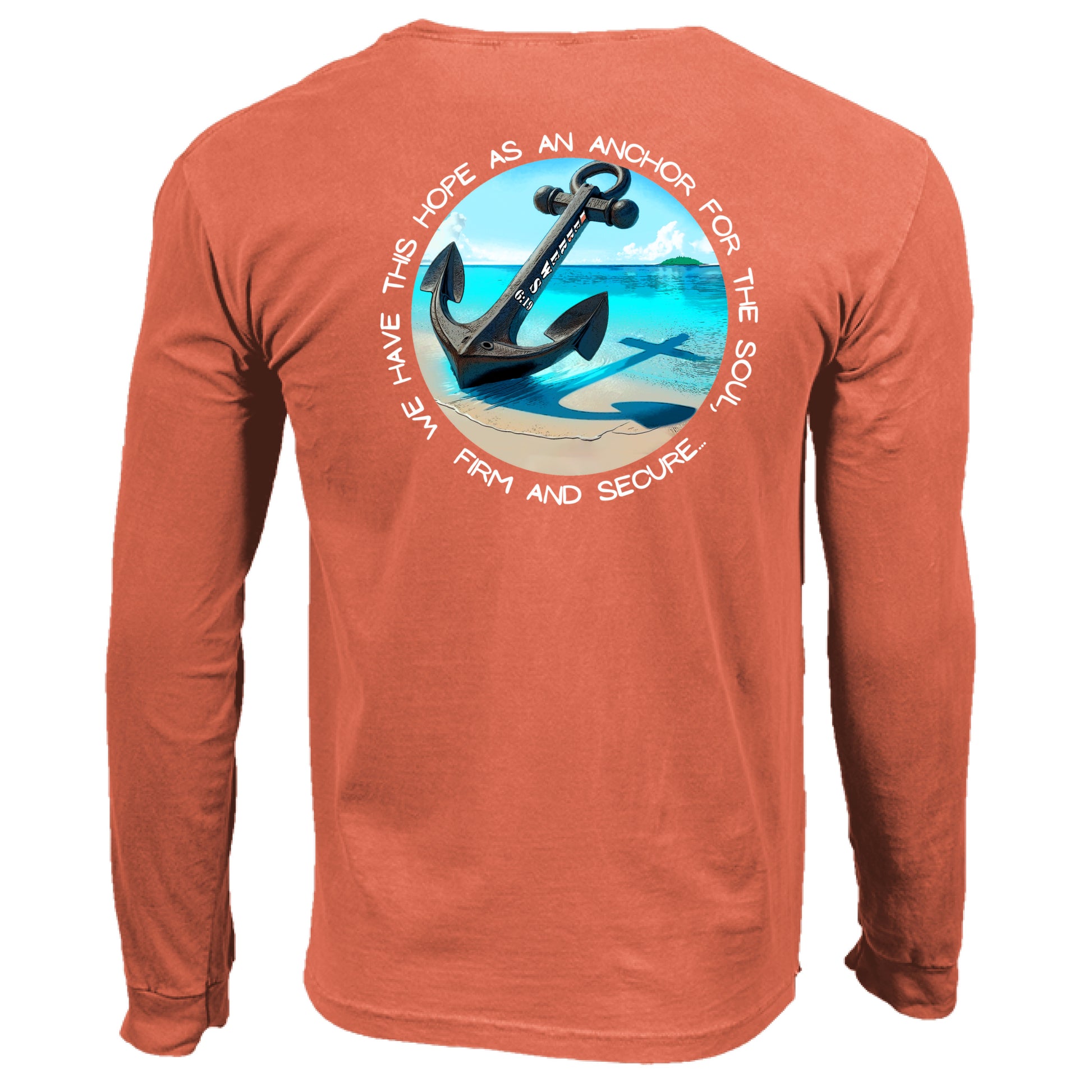 NEON RED ORANGE - BACK