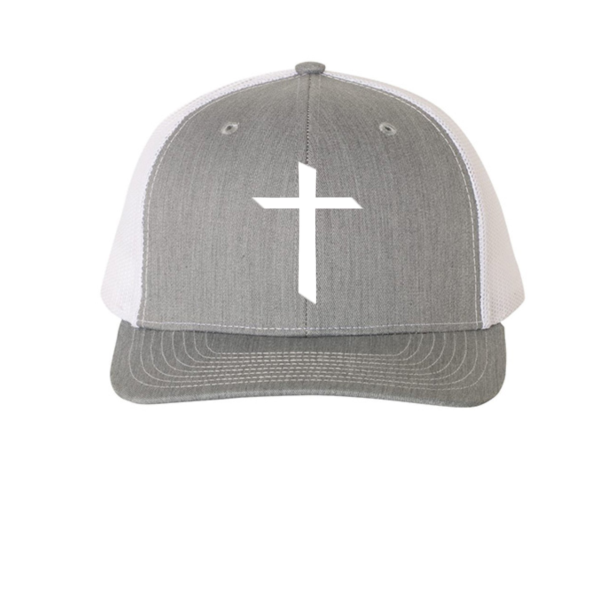 Heather Grey/ White - FRONT