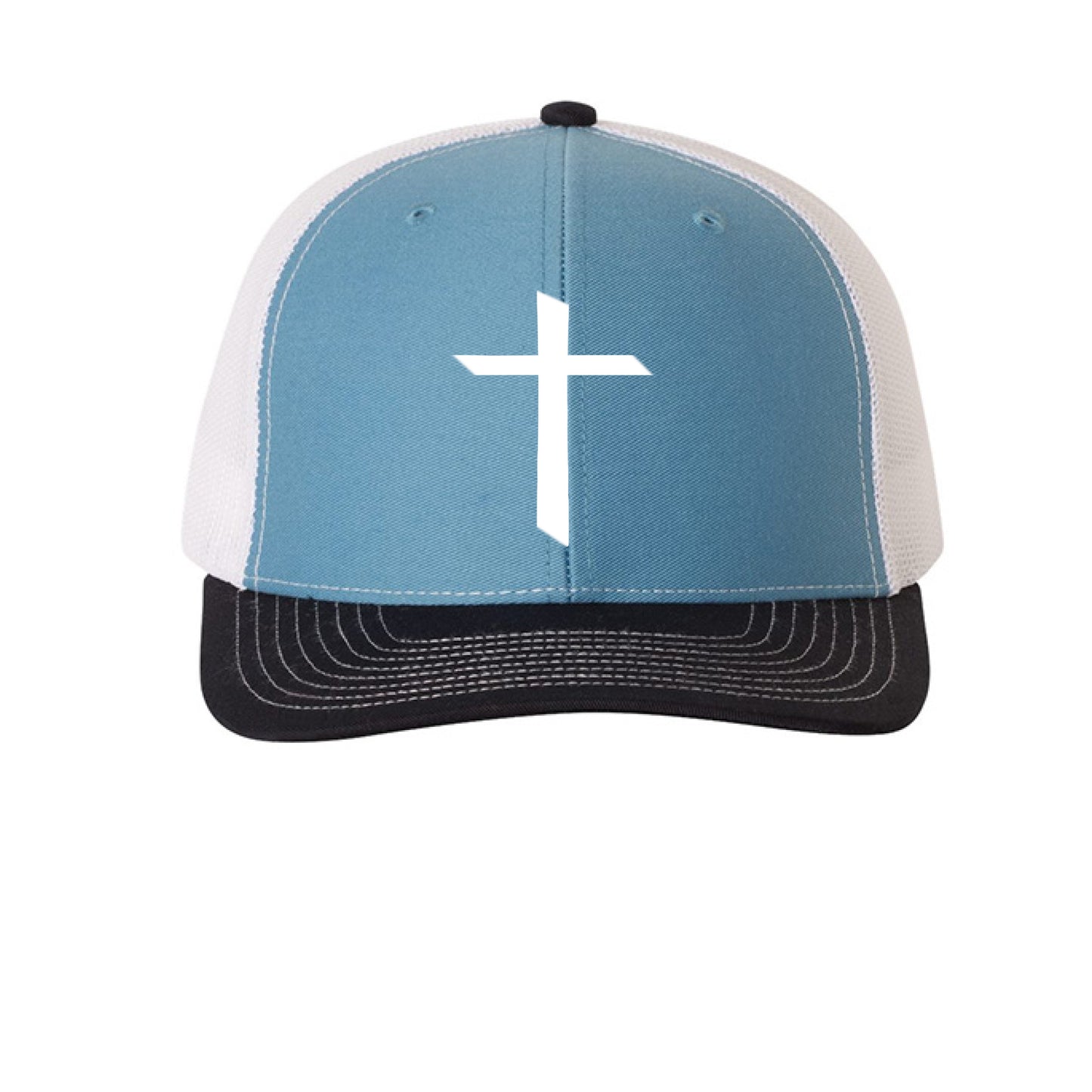 Columbia Blue/ White/ Navy - FRONT