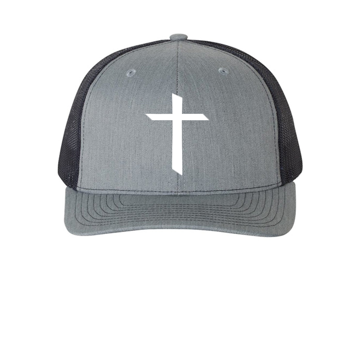 Heather Grey/ Navy - FRONT