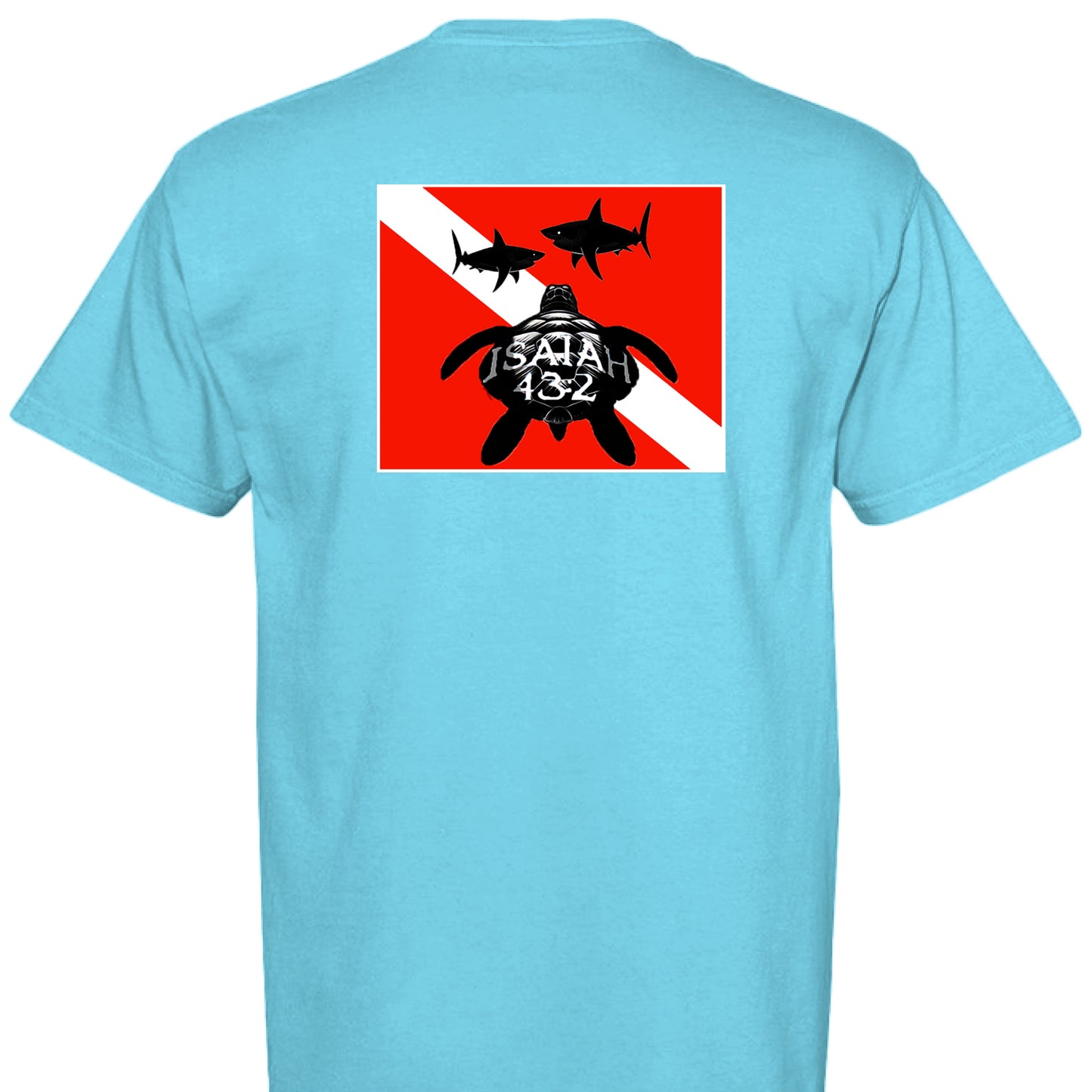 LAGOON BLUE - BACK