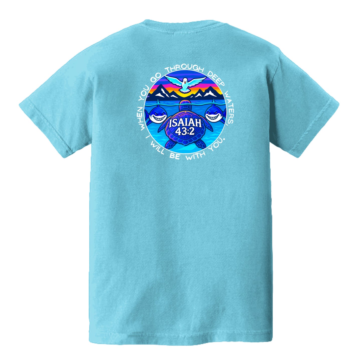 LAGOON BLUE - BACK