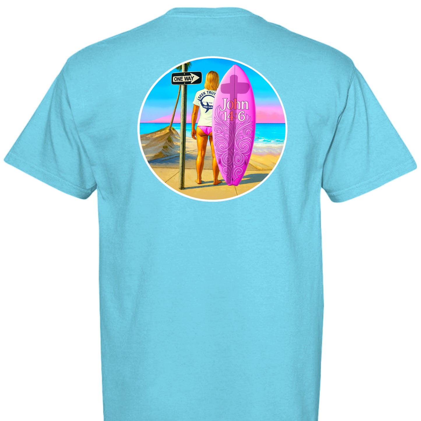 LAGOON BLUE - BACK